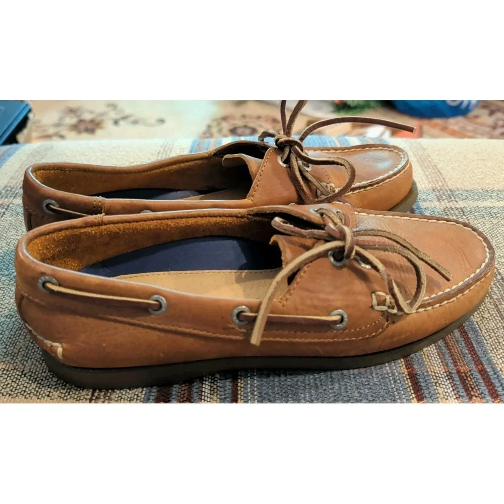Women's G. H. Bass Boat Shoes Brown Size 9.5 Castoff Vintage